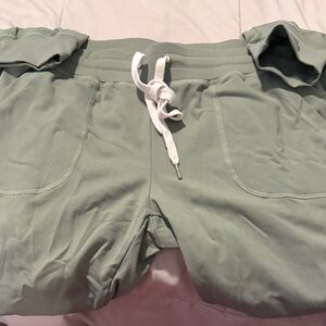 Women’s Stretch Drawstring Leggings in Sage Green